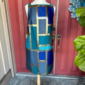 Trina Turk Creosote Metallic Dress NWT